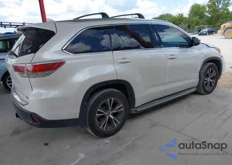 2016 Toyota Highlander Xle V6 from USA, damaged, VIN 5TDKKRFHXGS177389
